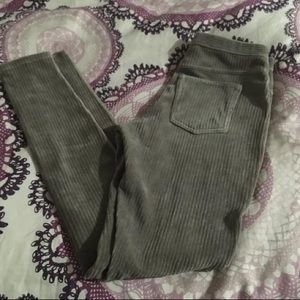 Hue corduroy leggings small